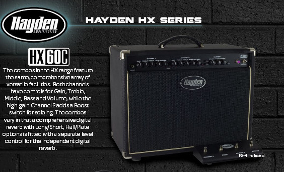 NAMM2014-Hayden-HX Series
