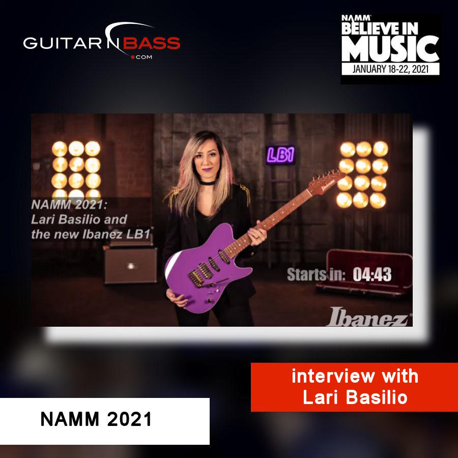 NAMM 2021 Guitar Lari Basilio