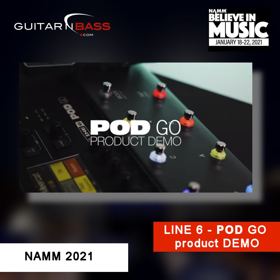 NAMM 2021 LINE6 PodGo
